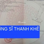 Bán đất đường Dũng Sĩ Thanh Khê - trục đường kinh doanh
